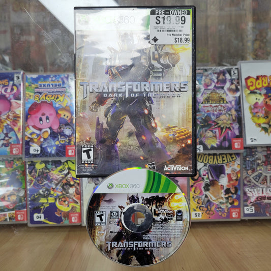 Transformers Dark of the Moon Xbox 360
