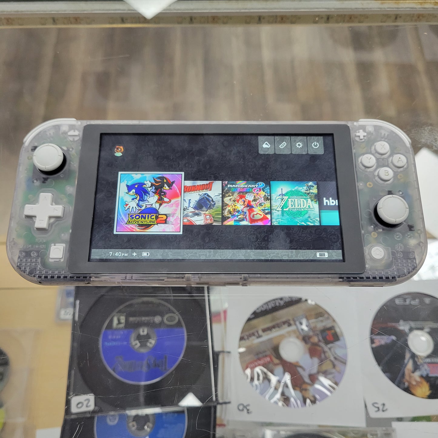 Modded Nintendo Switch Lite