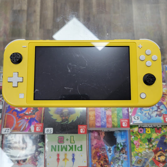 Yellow Nintendo Switch Lite Poor Condition