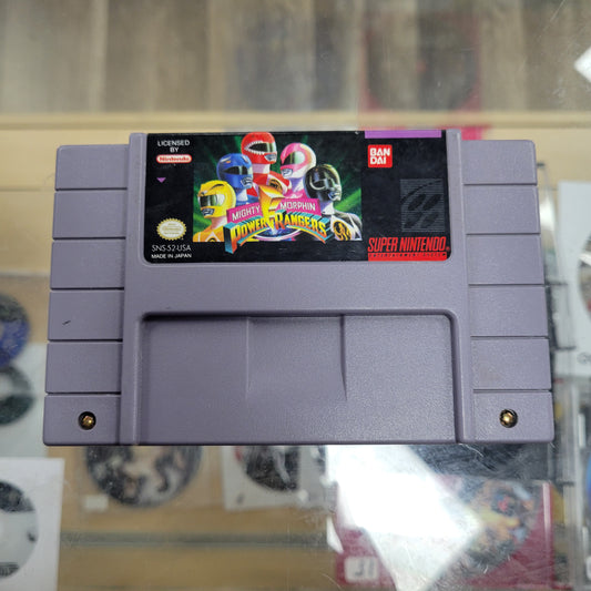 Mighty Morphin Power Rangers SNES