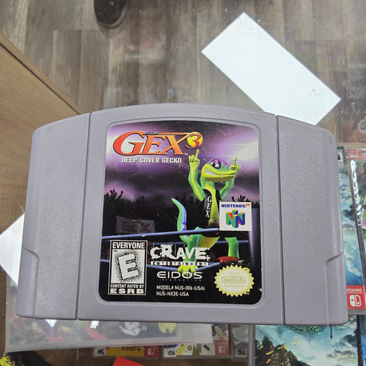 Gex 3: Deep Cover Gecko Nintendo 64