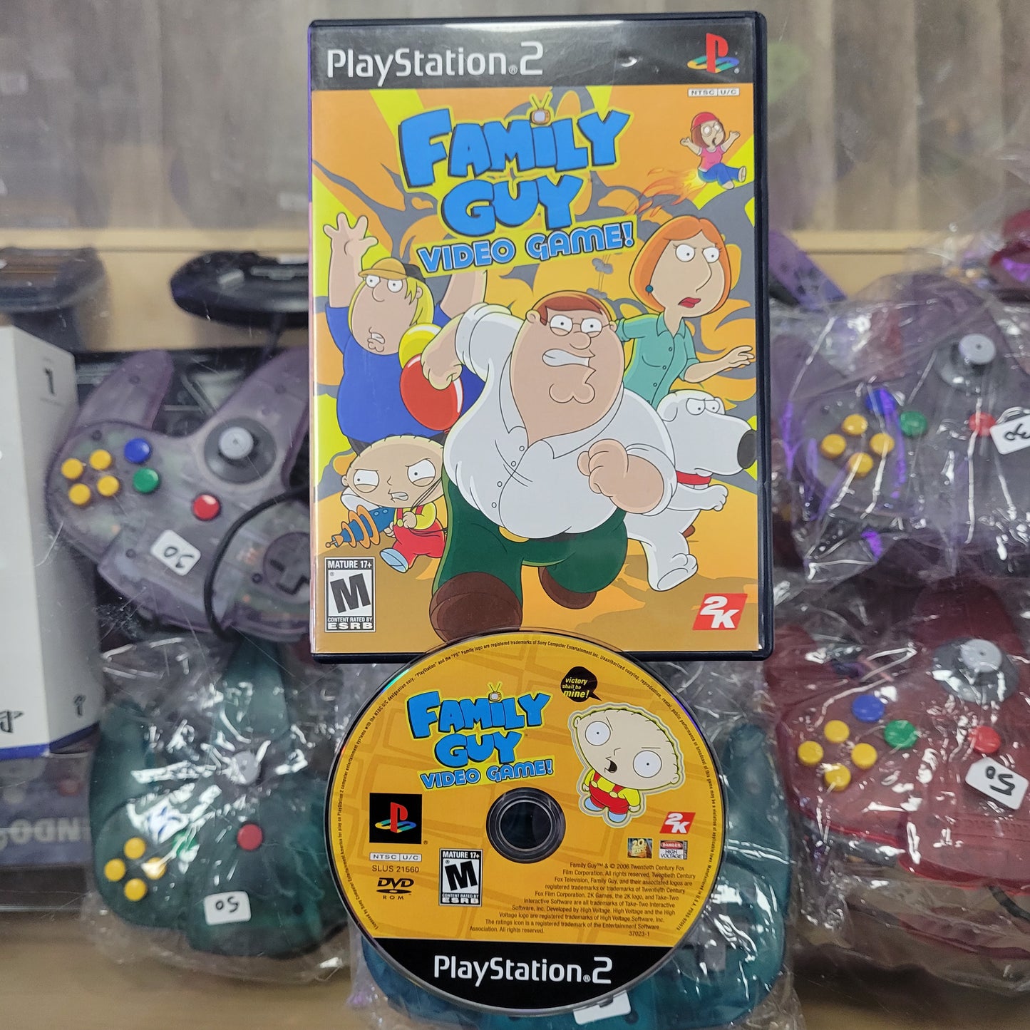 Family Guy Video Game Playstation 2