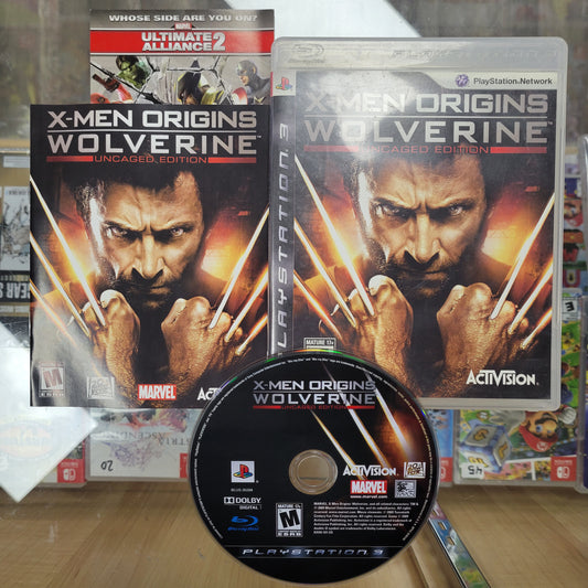 X Men Origins Wolverine Playstation 3