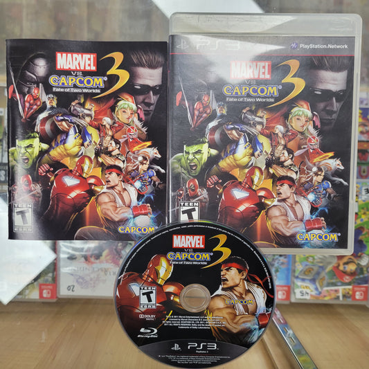 Marvel vs Capcom 3 Fate of Two Worlds Playstation 3