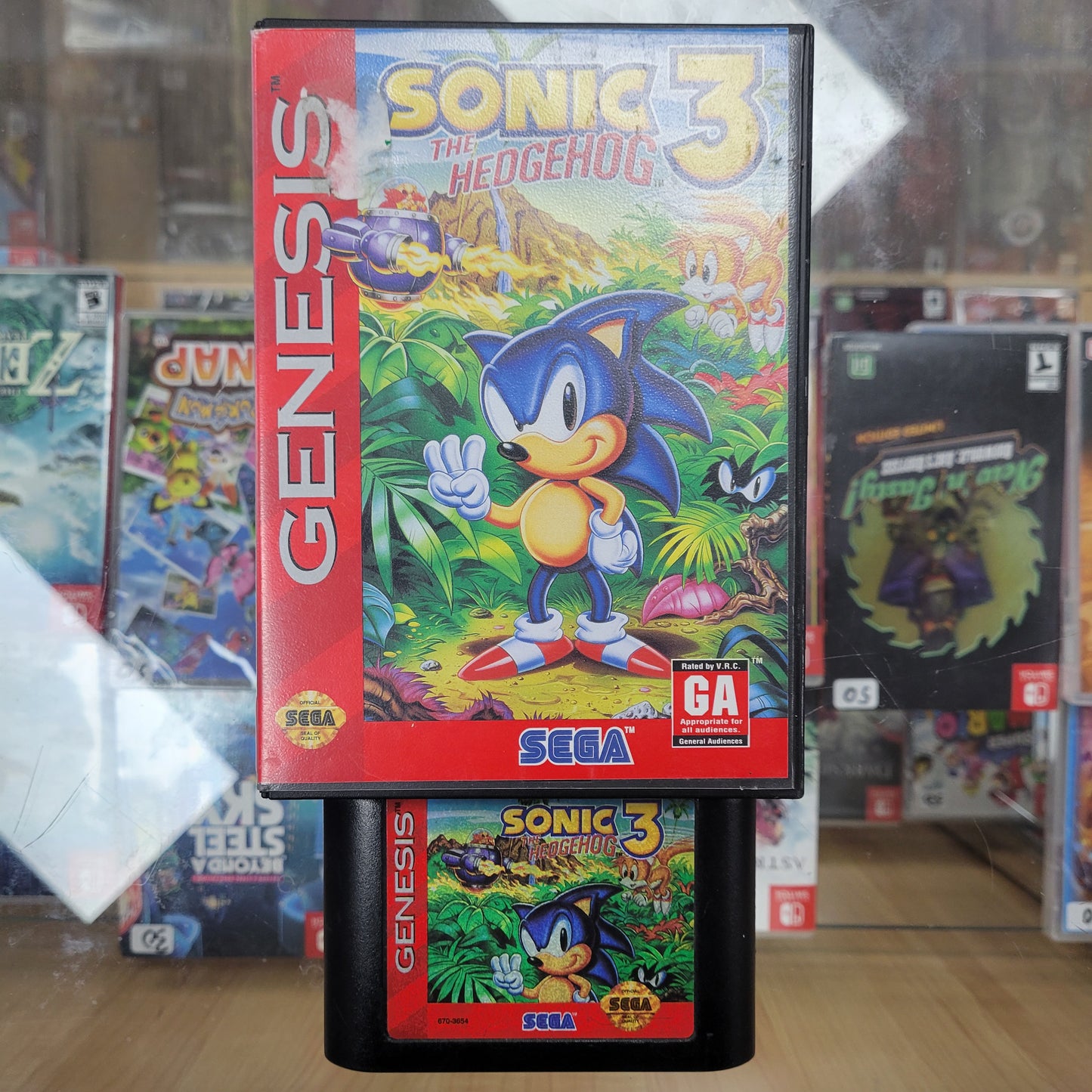 Sonic The Hedgehog 3 Sega Genesis