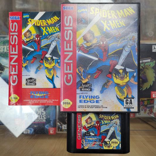 Spider Man X Men Sega Genesis