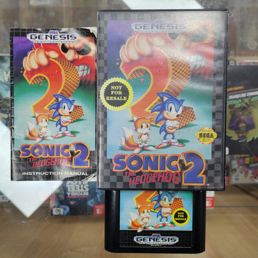 Sonic The Hedghog 2 Sega Genesis