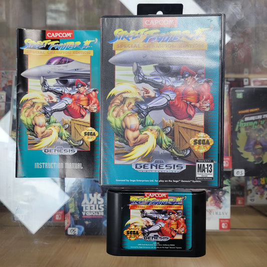 Street Fighter II Special Champion Edition Sega Genesis