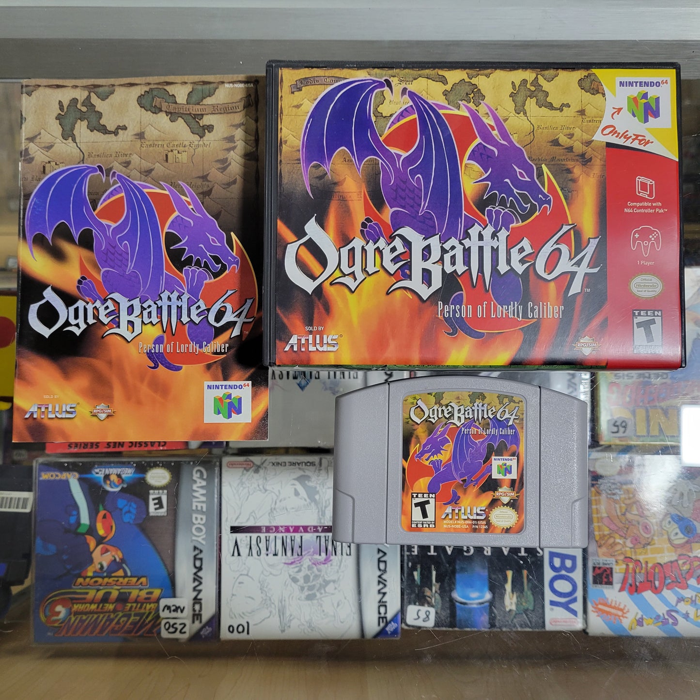 Ogre Battle Person of Lordly Caliber Nintendo 64 Custom Case