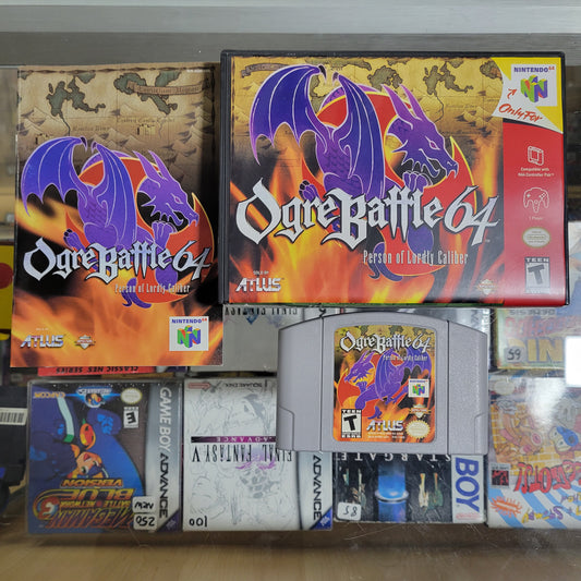 Ogre Battle Person of Lordly Caliber Nintendo 64 Custom Case