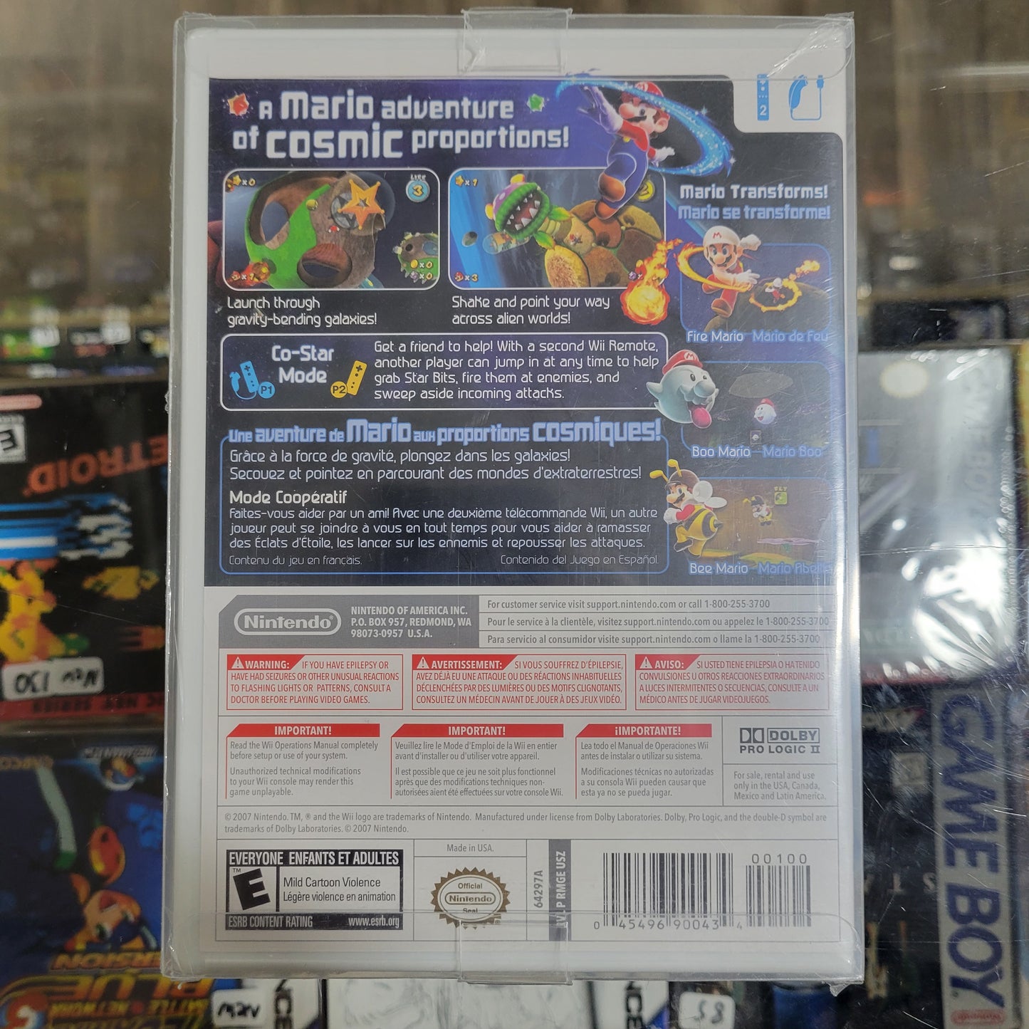 New Super Mario Galaxy Nintendo Wii