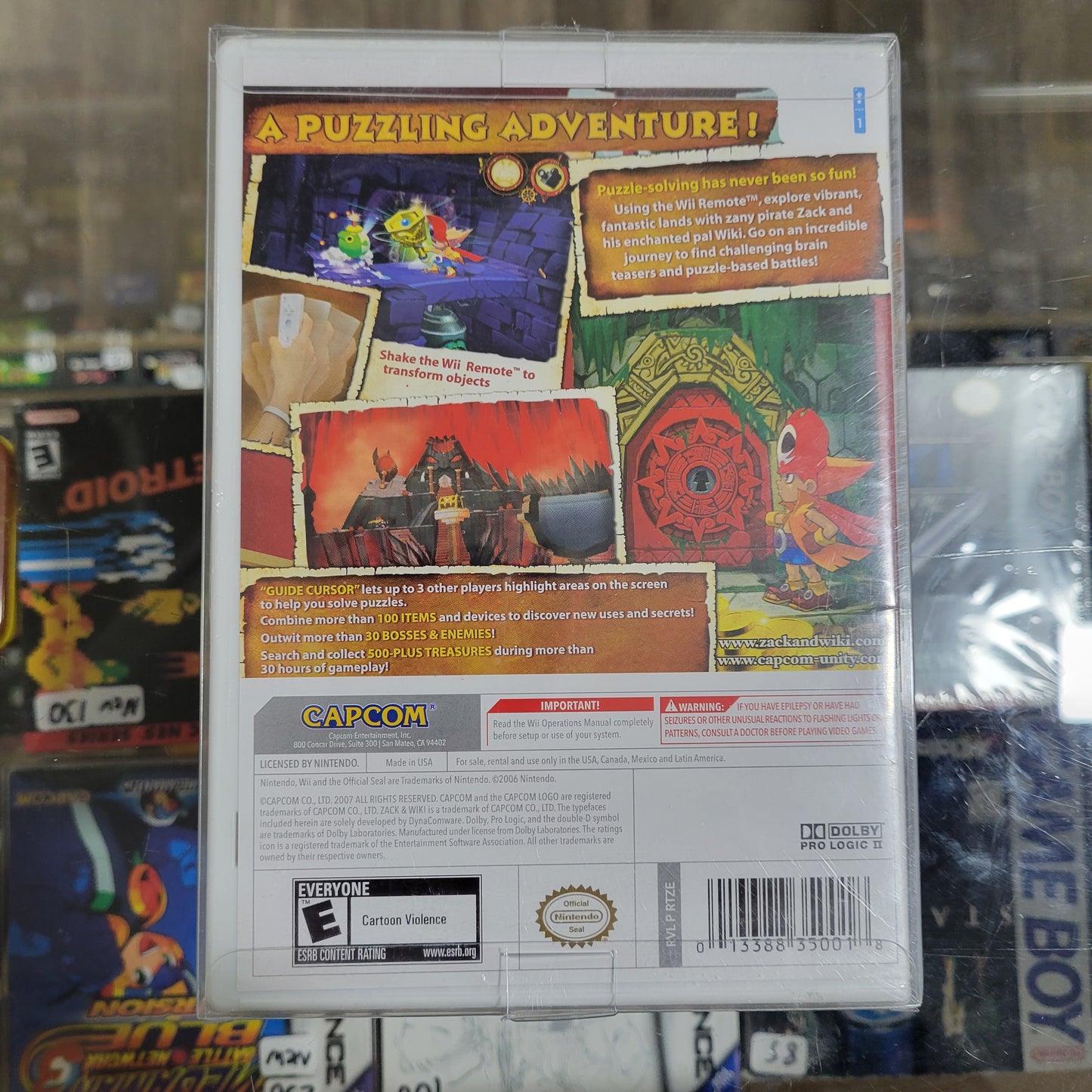 New Zack And Wiki Qyest For Barbaros Treasure Nintendo Wii
