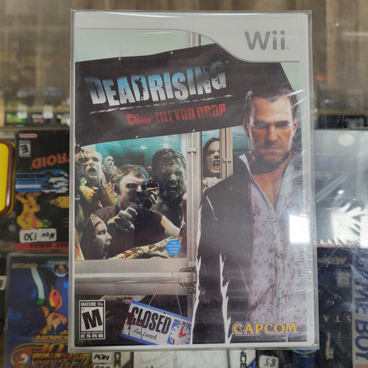 New Sealed Dead Rising Chop Til You Drop Nintendo Wii