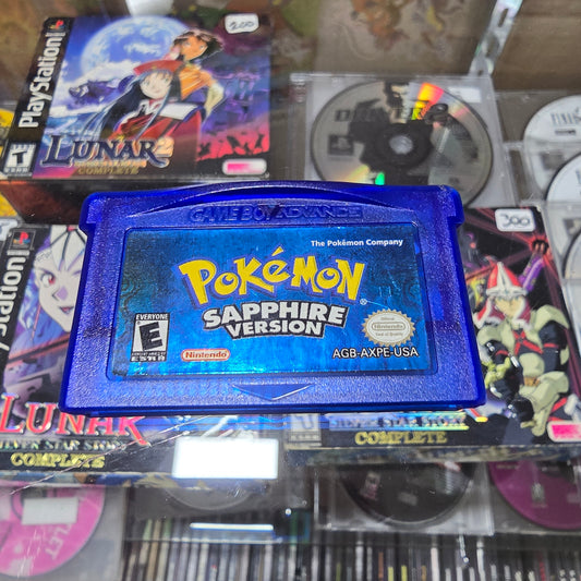 Pokémon Sapphire (Authentic) (Battery is Dry) Nintendo Gameboy Advance