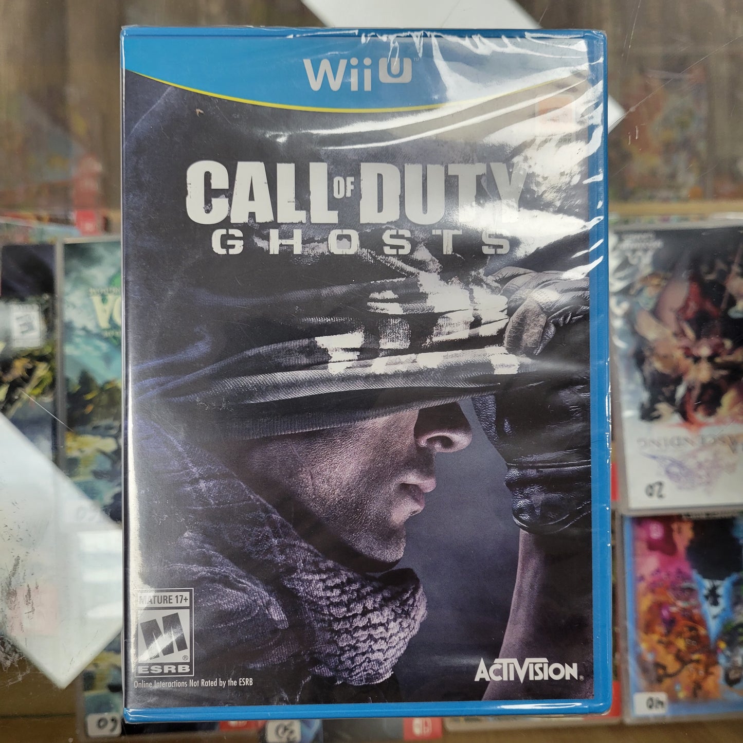 Sealed Call of Duty Ghosts Nintendo Wii U