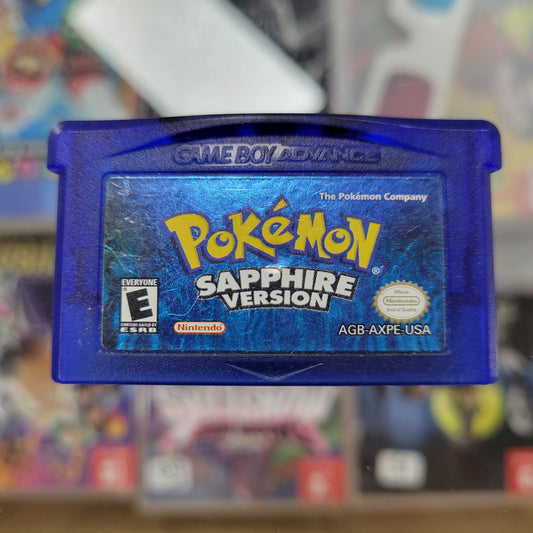 Pokémon Sapphire Version Gameboy Advanced