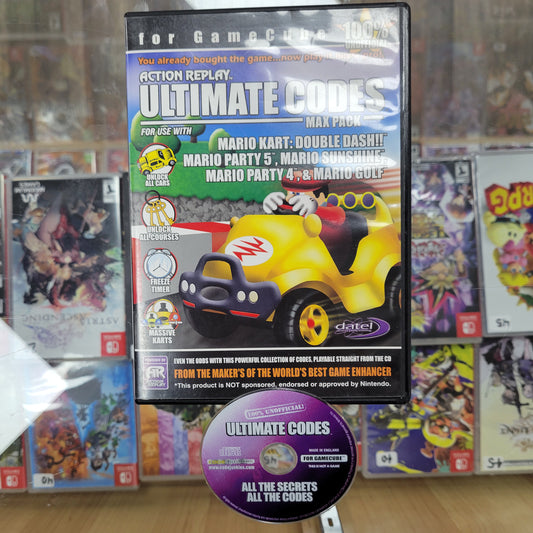 Action Replay Ultimate Codes Max Pack Nintendo Gamecube