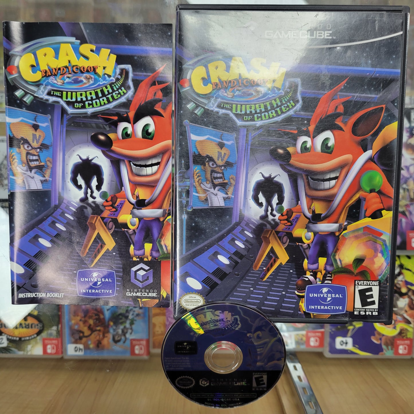 Crash Bandicoot The Wrath Of Cortex Nintendo Gamecube