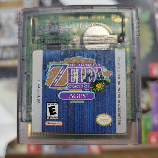 The Legend of Zelda Oracle of Ages Nintendo Gameboy Color