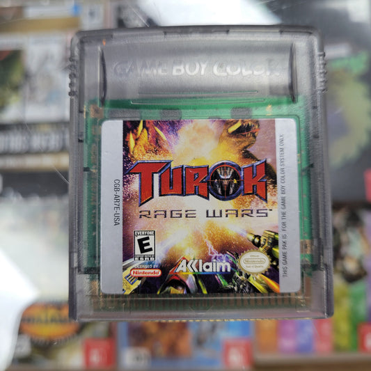 Turok Rage Wars Nintendo Gameboy Color