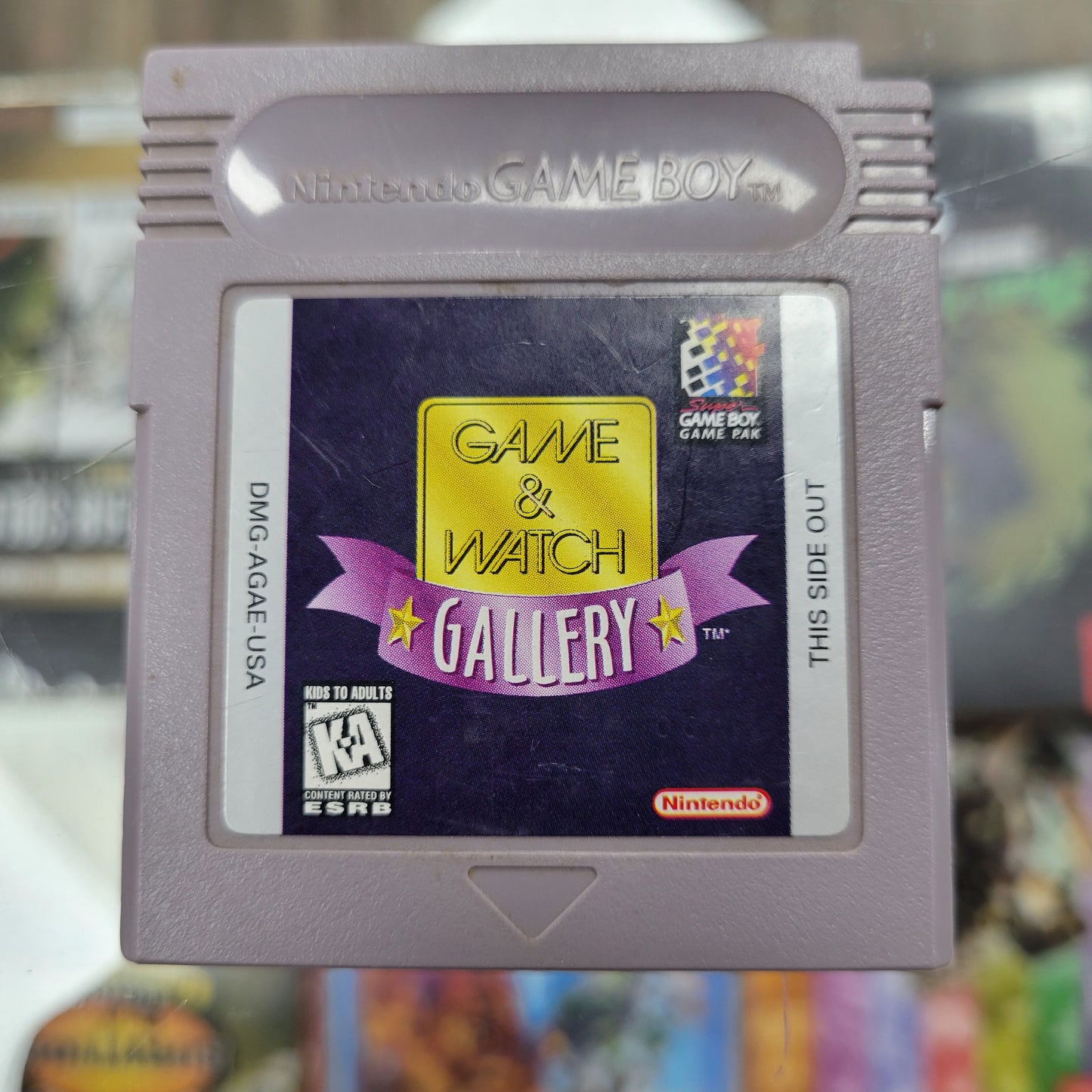 Game and Warch Gallery Nintendo Gameboy