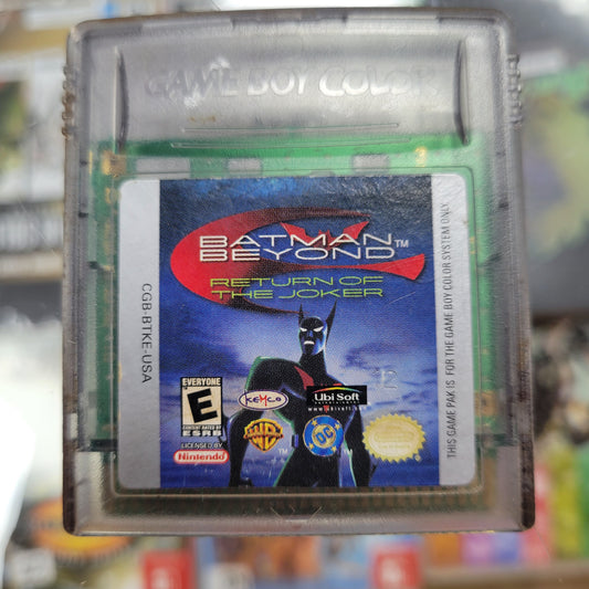 Batman Beyond Return of the Joker Nintendo Gameboy