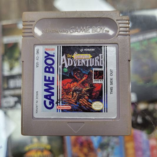 The Castlevania Adventure Nintendo Gameboy
