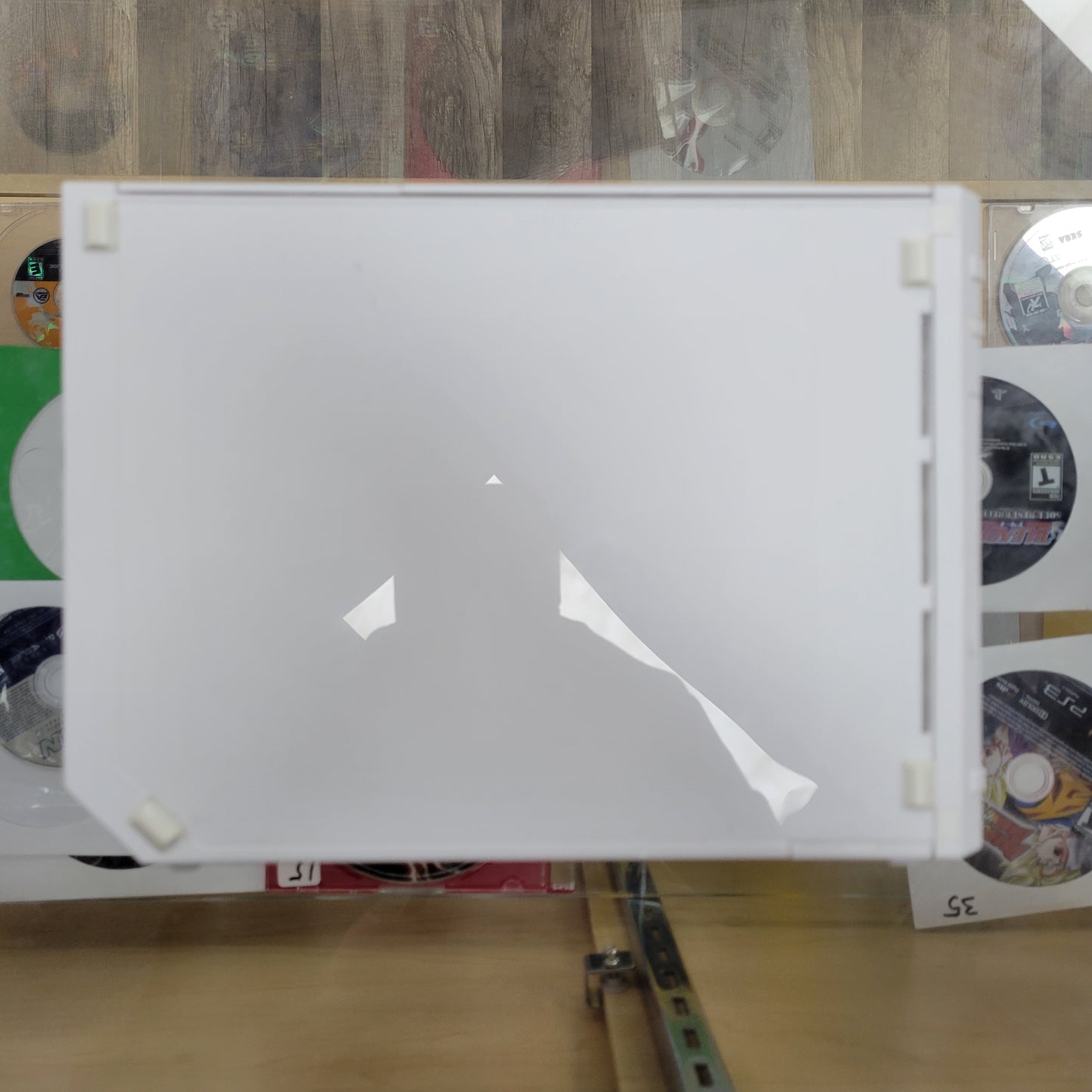 White Nintendo Wii System With controller and cables