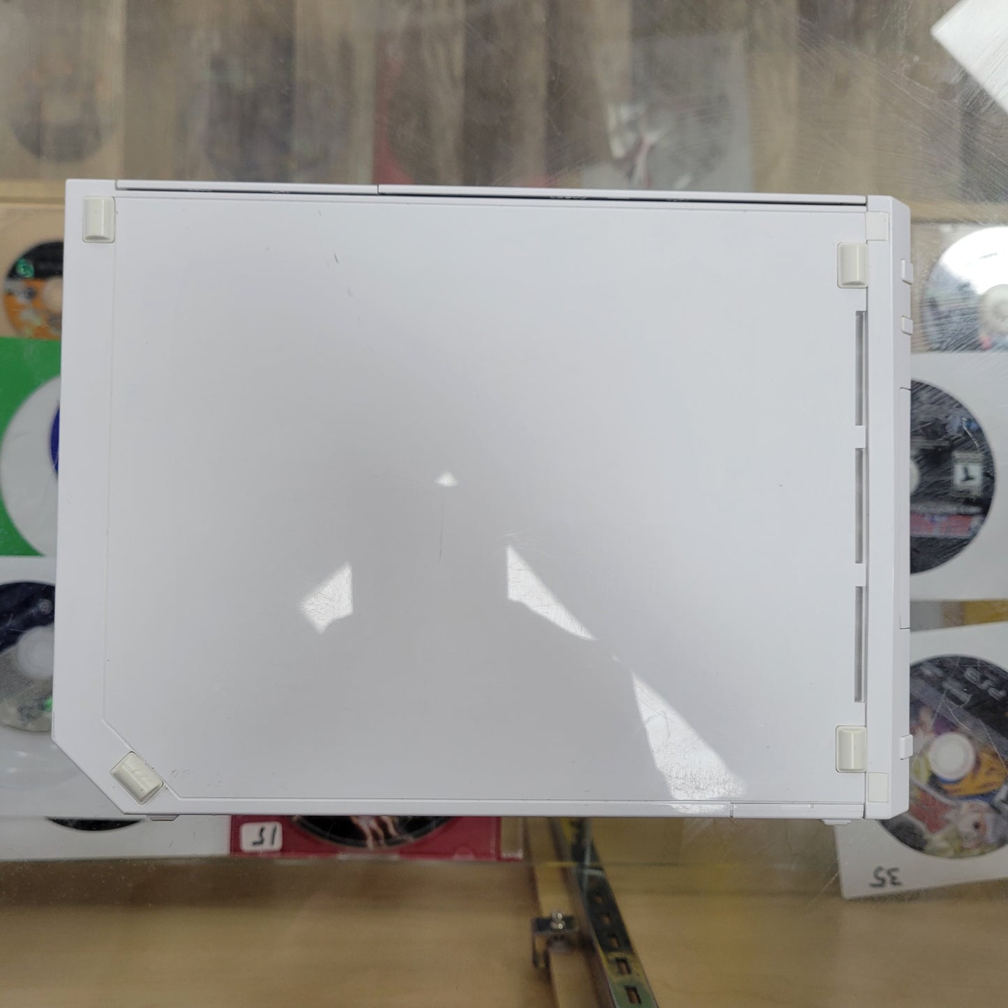 White Nintendo Wii System With controller and cables