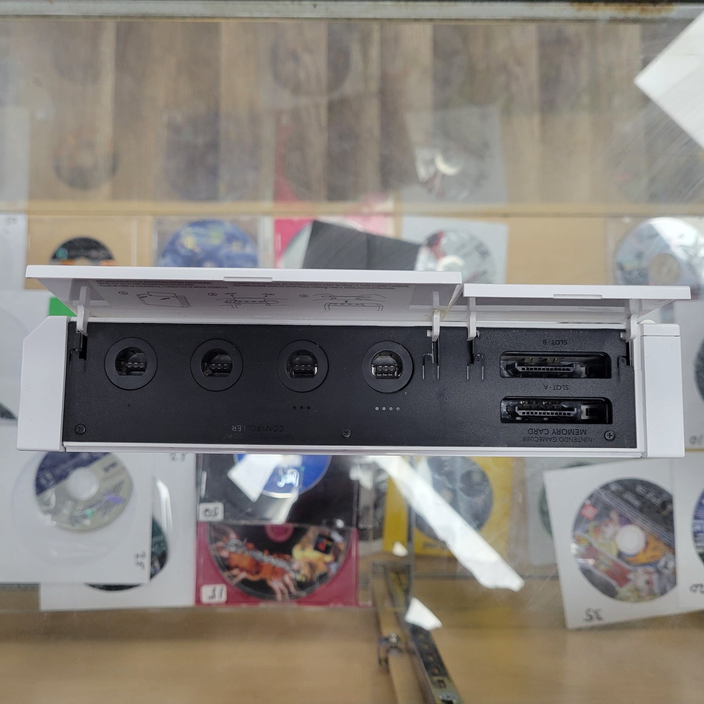 White Nintendo Wii System With controller and cables