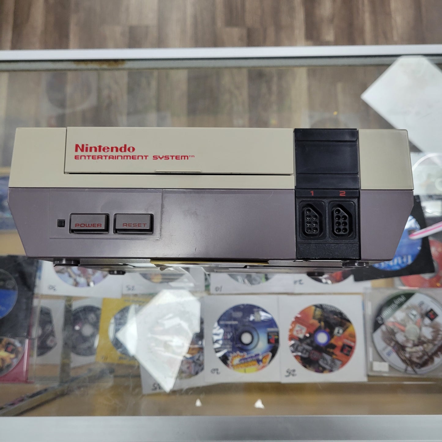 Nintendo Entertainment System NES System With controller and power cable NO AV VIDEO CABLE