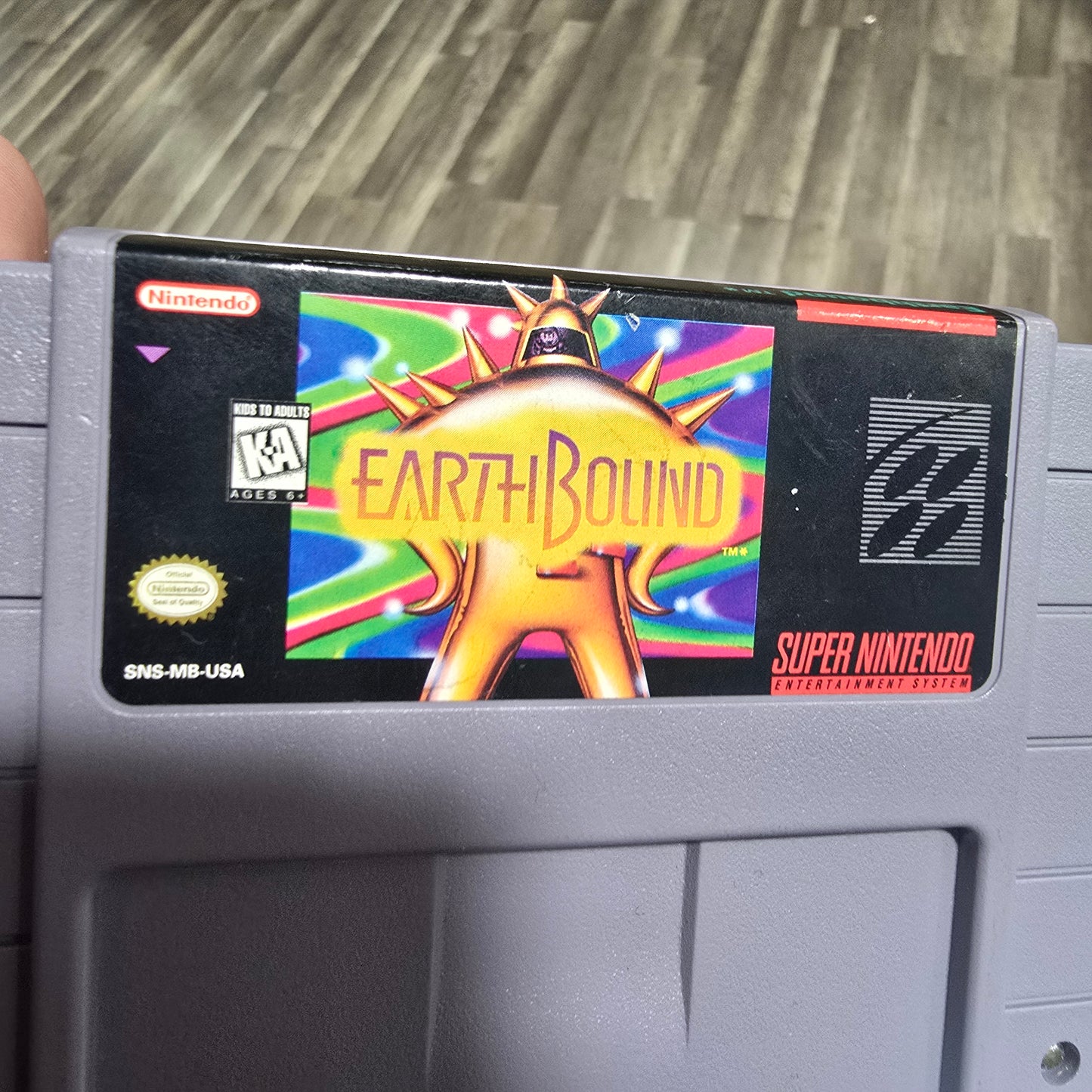 EarthBound (Authentic) Super Nintendo (Clean Label with Cartridge Protector)