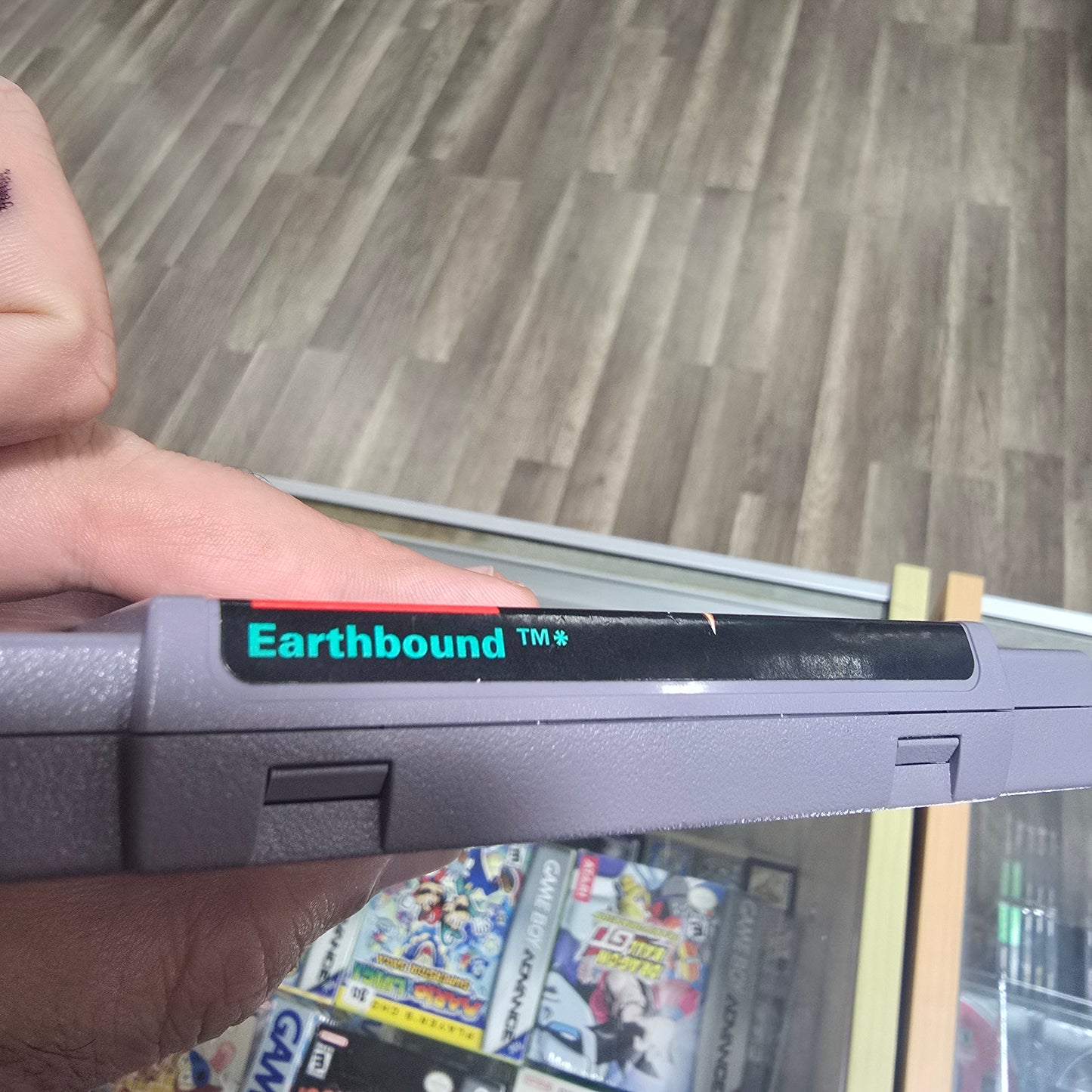 EarthBound (Authentic) Super Nintendo (Clean Label with Cartridge Protector)