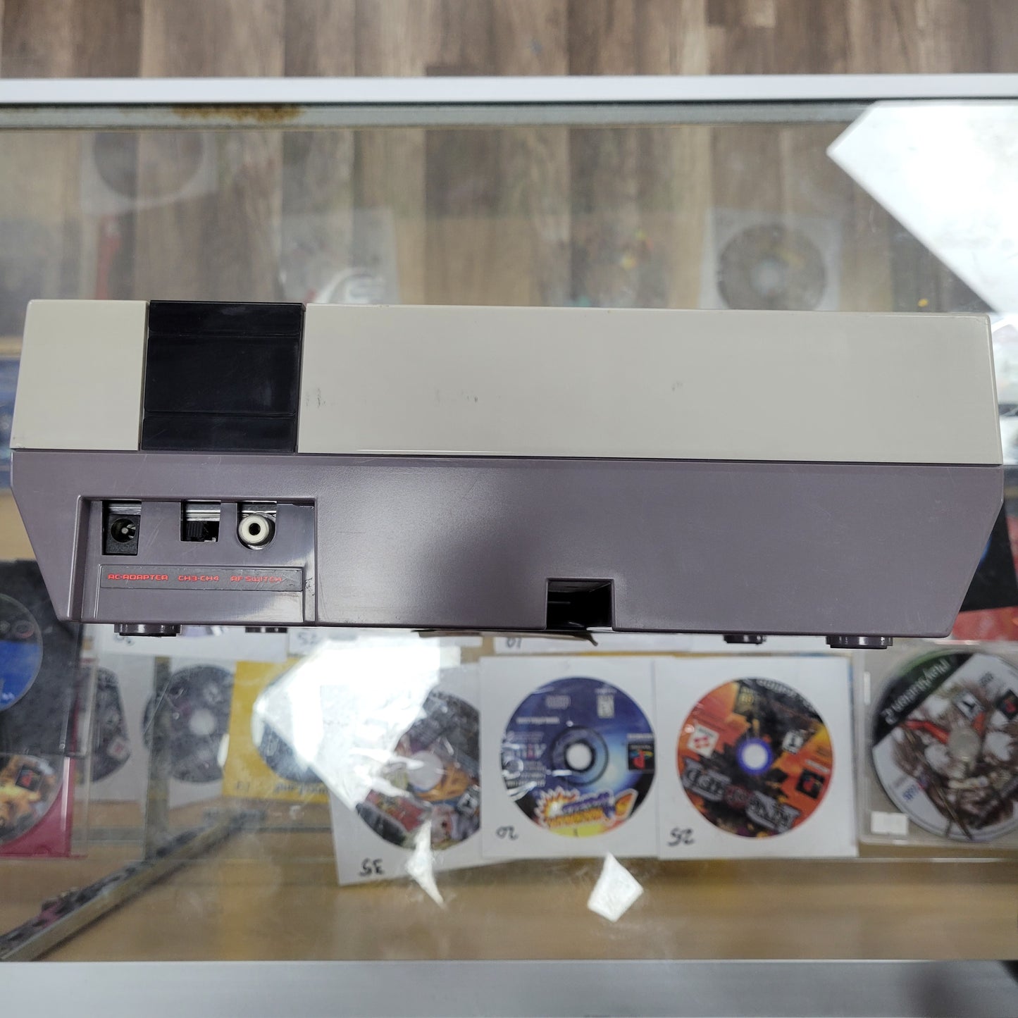 Nintendo Entertainment System NES System With controller and power cable NO AV VIDEO CABLE