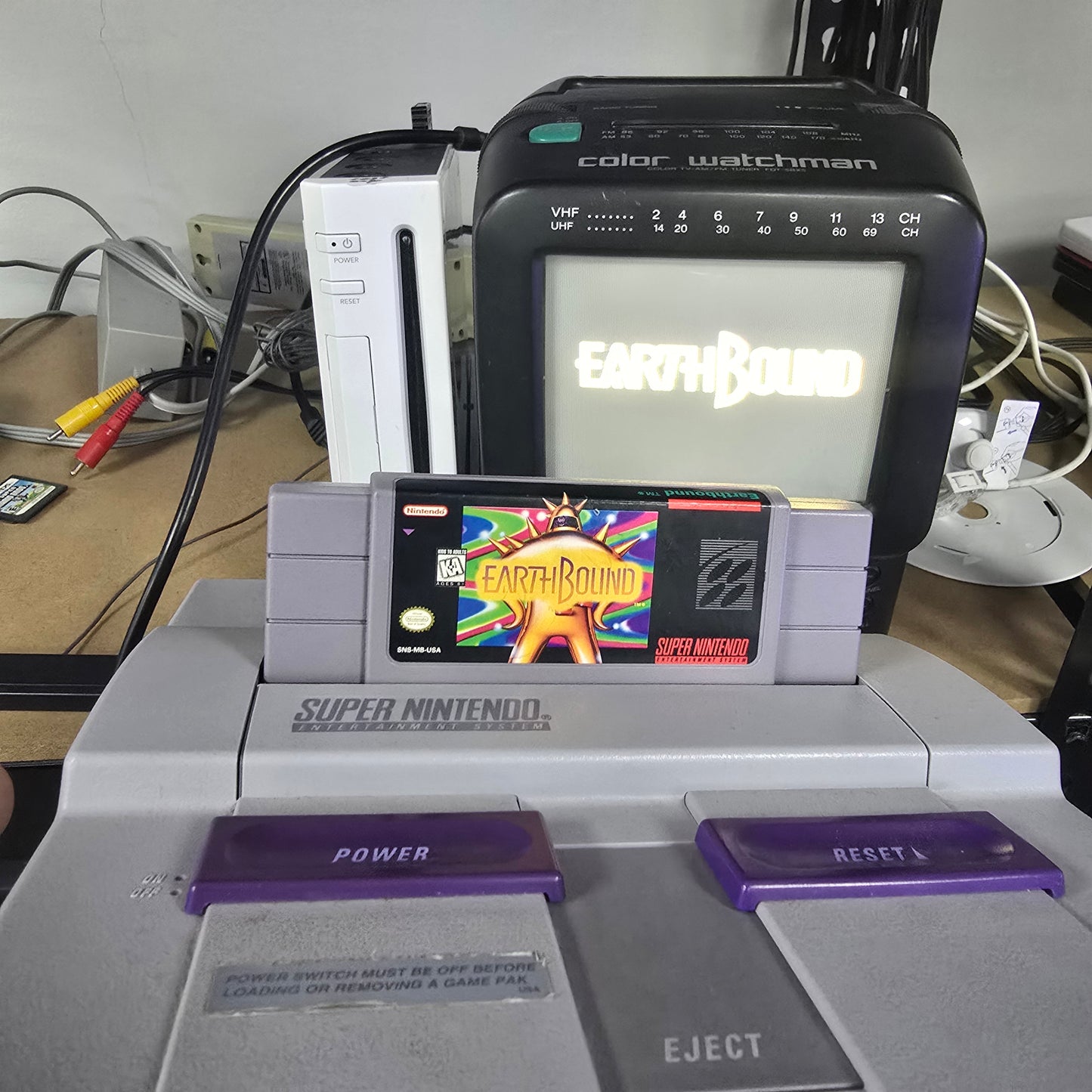 EarthBound (Authentic) Super Nintendo (Clean Label with Cartridge Protector)