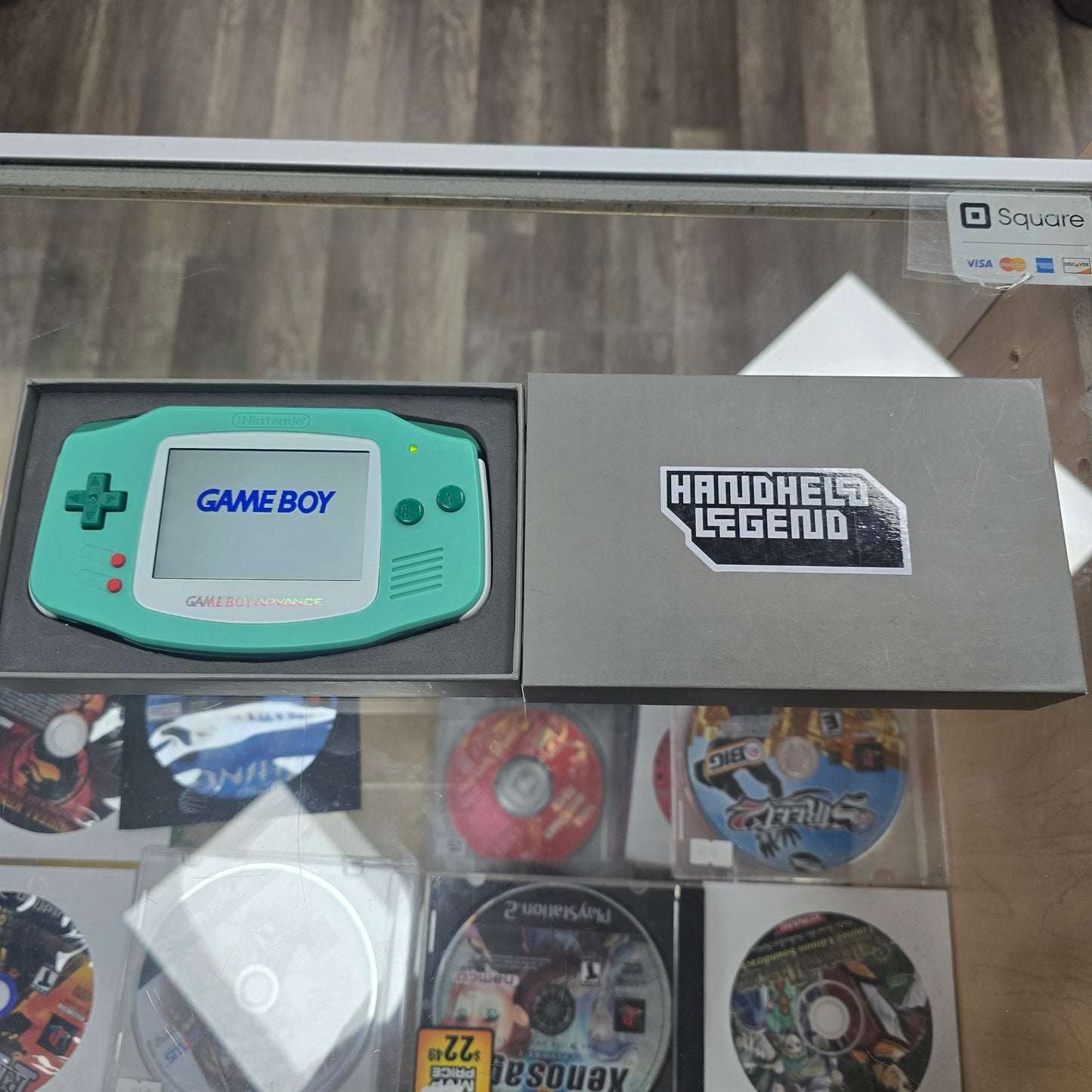 Custom Gameboy Advance Handheld System with Brighter Screen and USB C Charging