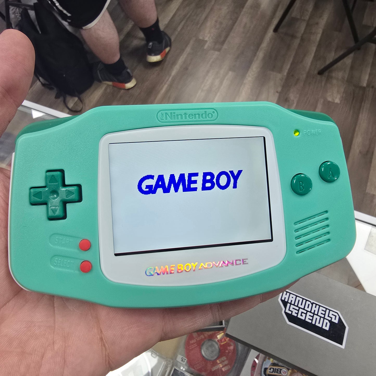 Custom Gameboy Advance Handheld System with Brighter Screen and USB C Charging