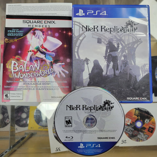 Nier Replicant Playstation 4