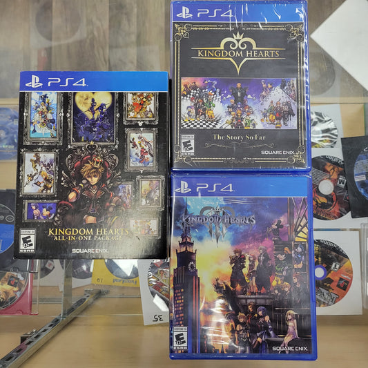 New Sealed Kingdom Hearts All In One Package Playstation 4