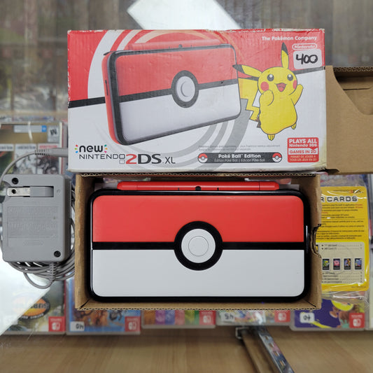 New Nintendo 2DS XL Pokeball Edition