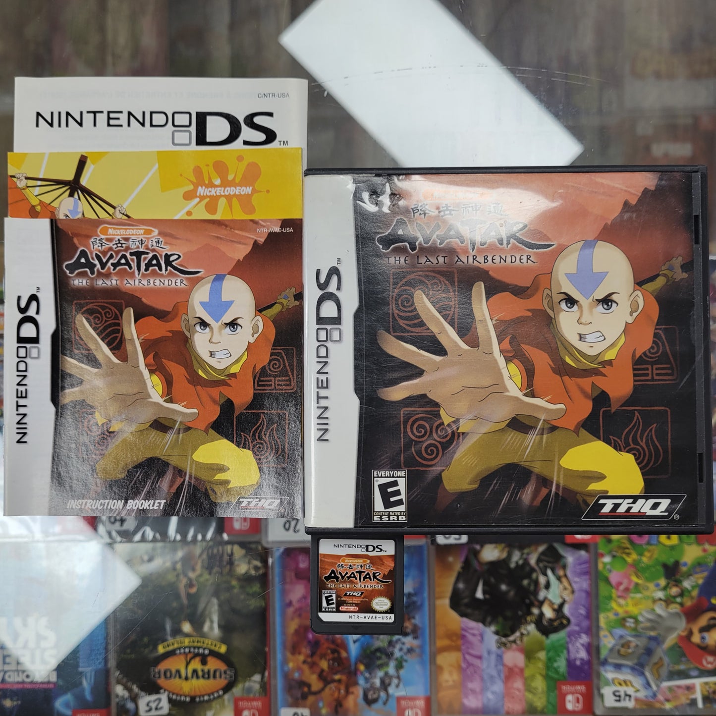 Avatar The Last Air Bender Nintendo DS