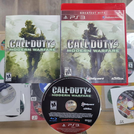 Call of Duty 4 Modern Warfare Playstation 3