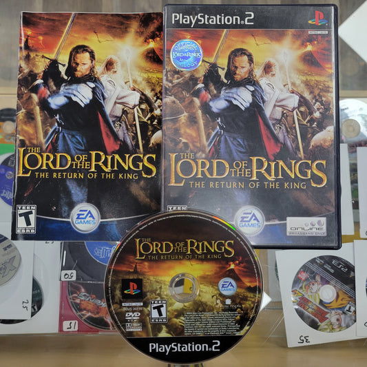 The Lord Of The Rings The Return Of The King Playstation 2
