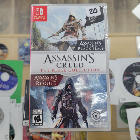 New Sealed Assassin's Creed The Rebel Collection Nintendo Switch