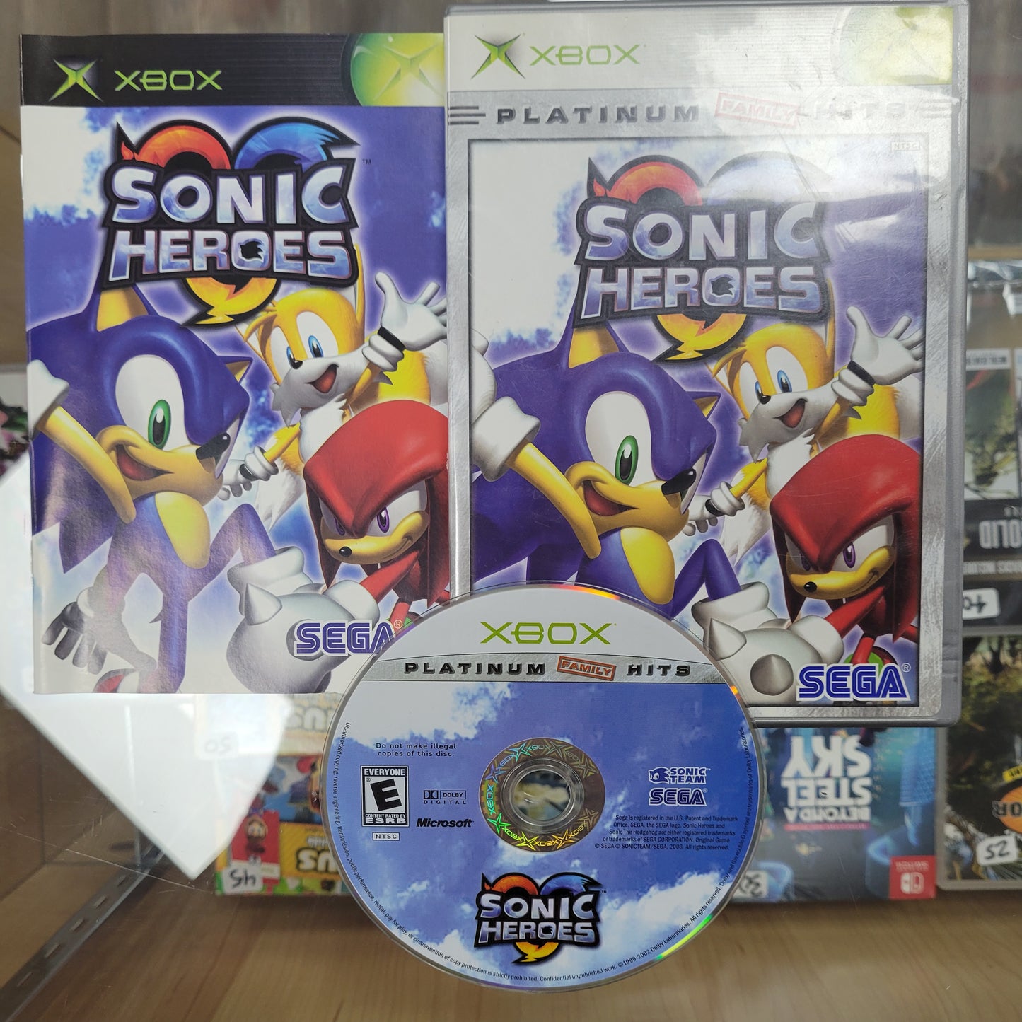 Sonic Heroes Original Xbox