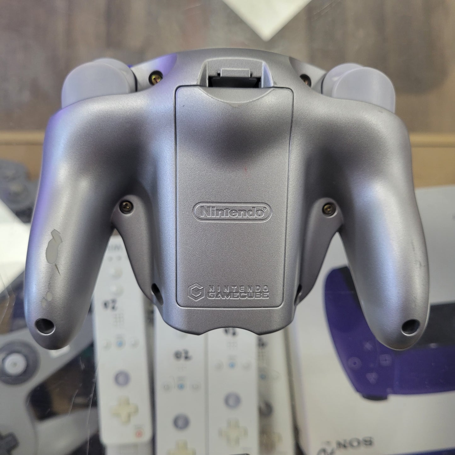 Platinum Nintendo Gamecube Wavebird Controller