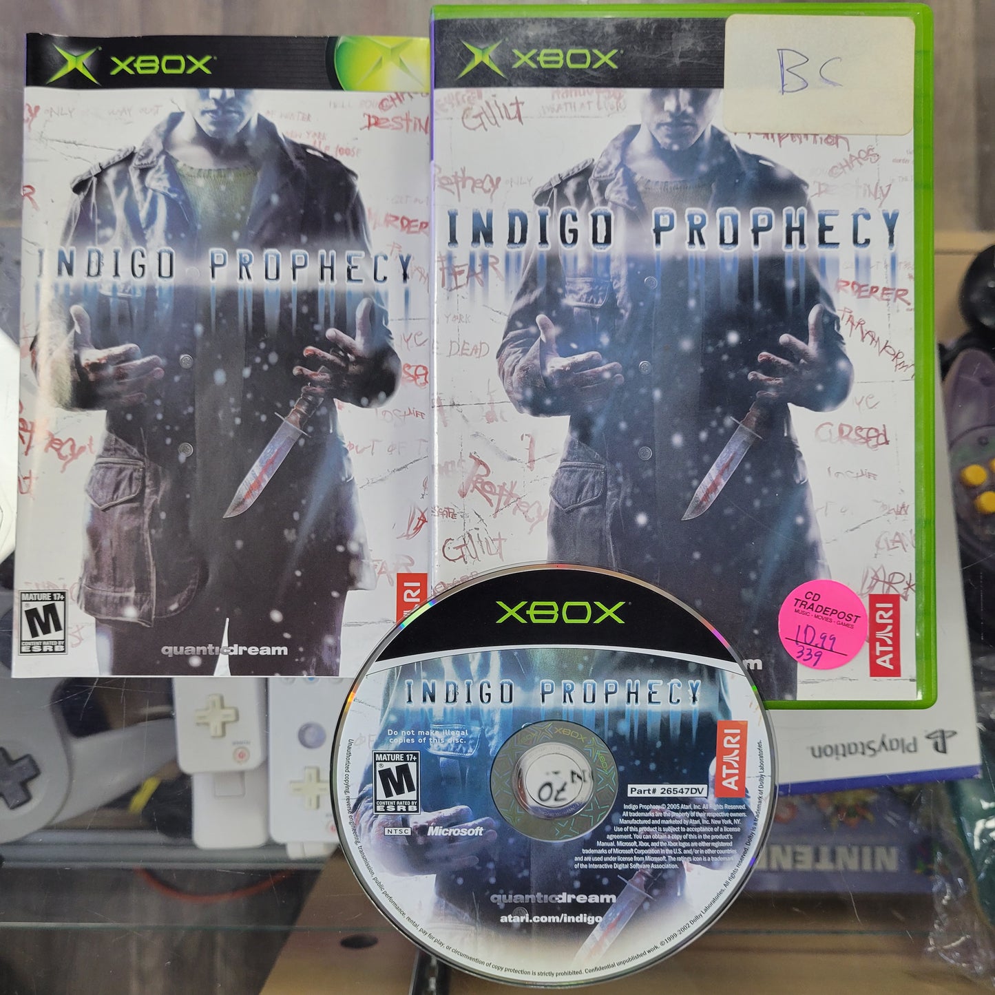 Indigo Prophecy Original Xbox