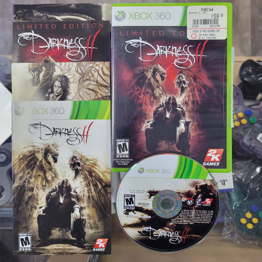 The Darkness II CIB With Poster Xbox 360
