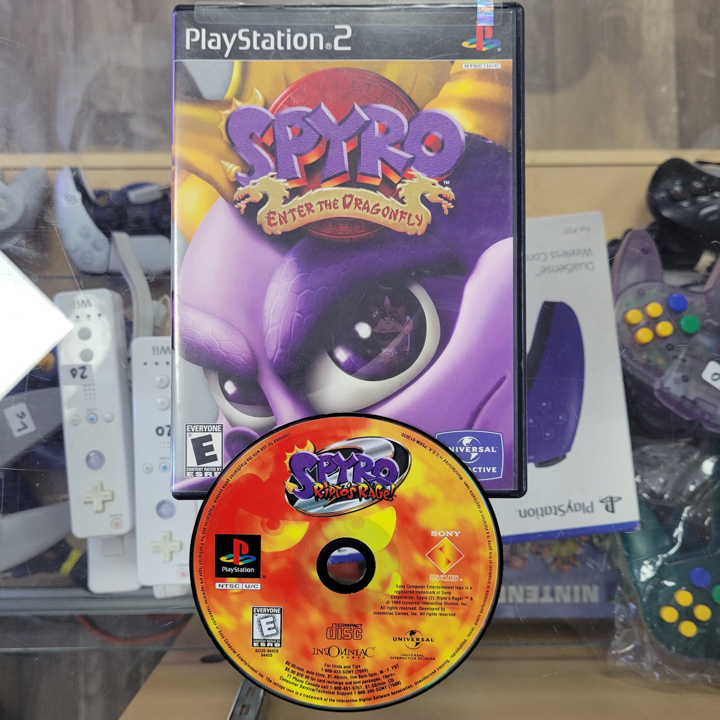 Spyro Enter The Dragonfly Playstation 2