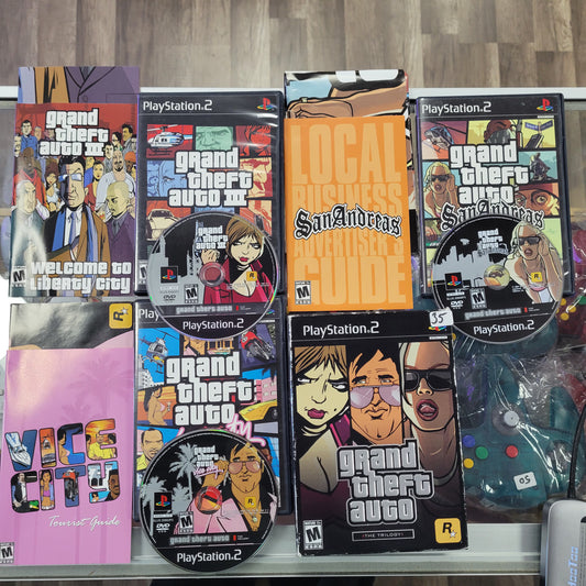 Grand Theft Auto The Trilogy Playstation 2